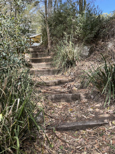 Sunset-Park-steps-in-middle-of-park