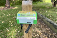 Tanilba-Bay-Boardwalk-dog-waste-bags-available